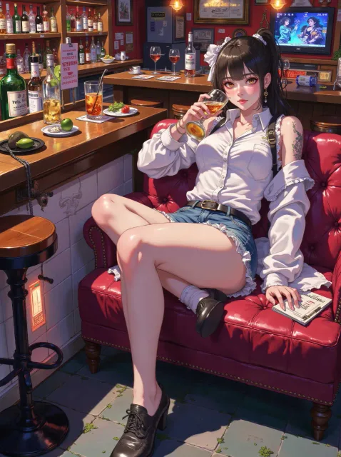 吐息と、ジンの泡(あぶく)