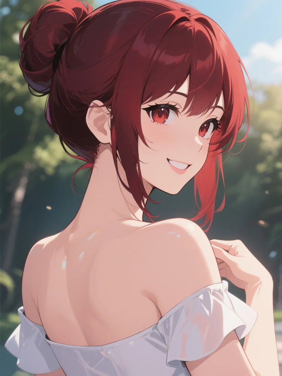 振り向き美人😆💕