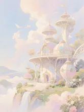画像生成チャレンジ·空の駅（おのくん x SUPPART コラボ企画） の投稿作品