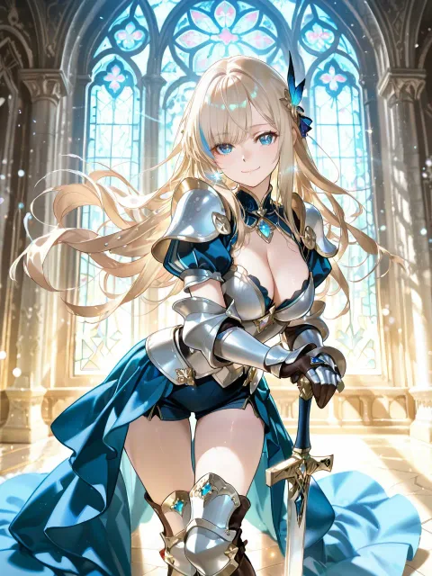 top quality、ultra-detailed - 女騎士