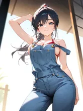 サロペット·肩ひもをゆるめて の投稿作品
