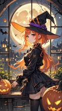 満月の夜の宴Ver.2 — 満月イラストのAIイラスト|SUPPART