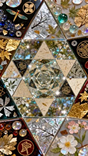 Kaleidoscopic pattern