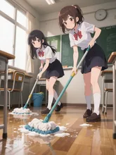 画像生成チャレンジ·大掃除 の投稿作品