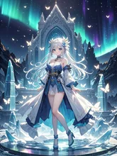 A Mythical Vision of the Snow Goddess