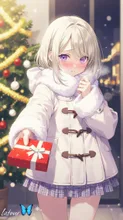 画像生成チャレンジ·クリスマスイブからの告白❤️ の投稿作品