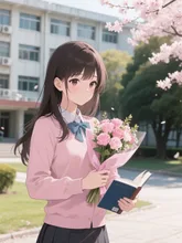 ホワイトデー② — 花束イラストのAIイラスト|SUPPART