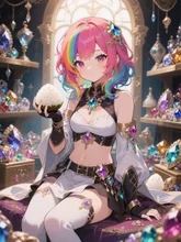 おむすびギャルの宝物 — オグモソさんのAIイラスト