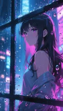 雨粒が消える前に·今宵チャレンジ の投稿作品