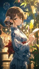 ‥キミは願い事書かないの？