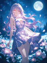 星空デートの彼女·星降る夜のデート の投稿作品