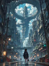 異星世界道中記　:天蓋都市