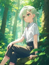 00-162 放課後 — 自打球ロマンスカーさんのAIイラスト