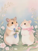 恋をしたハムスター🐹🫶