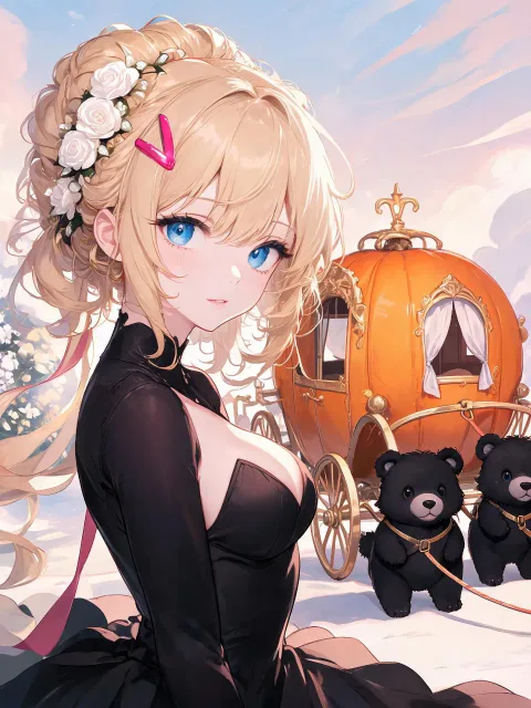 くまさんとかぼちゃ🎃