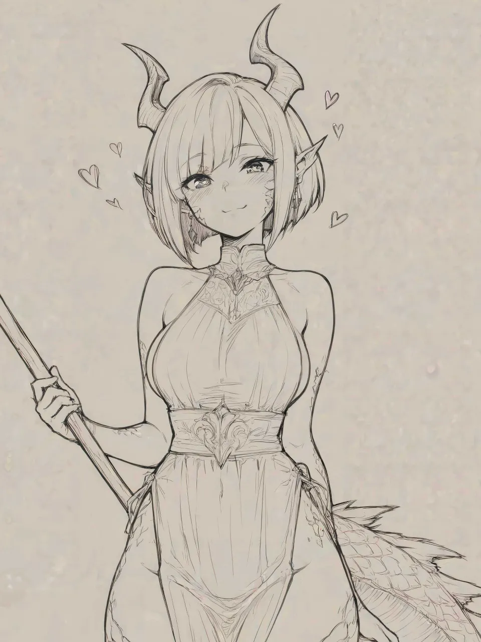 竜人の姫🐉②