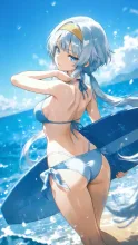 サーファー·波に乗る夏の輝き の投稿作品