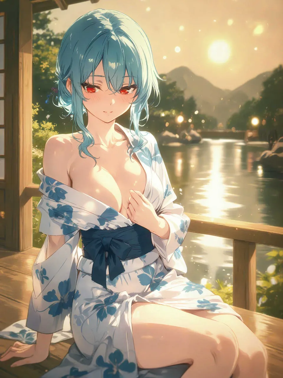 PhantasmalMoonlightRebornPro - 川床の浴衣デート / yatae