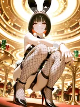 バニーガールさん。 — きゅうり子さんのAIイラスト