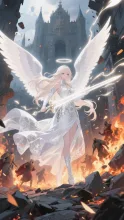 天罰降臨　ガブリエル「傲慢な者共、神の言葉は絶対。あなた達に赦しはない。」