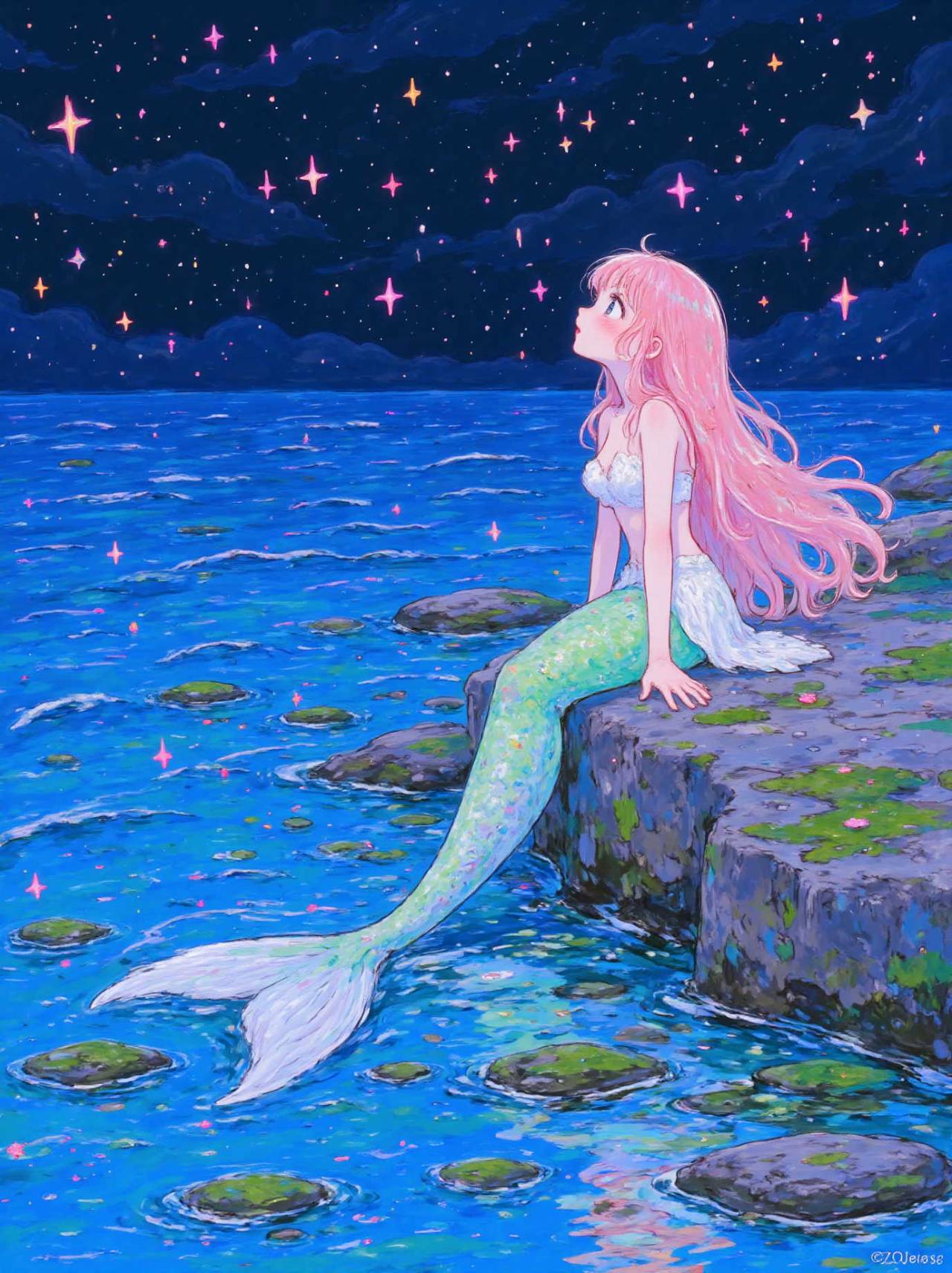 カラフルで可愛いイラスト - 画像生成チャレンジ / sakurawhite