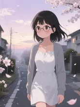 春の帰り道