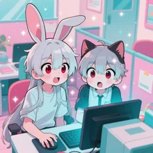 残業銀髪(3)
