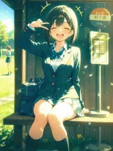 嘘つきな笑顔と、最終バス