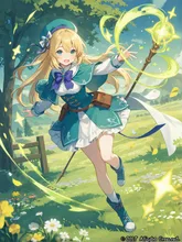 異世界ゲームの主人公 — 草原イラストのAIイラスト|SUPPART