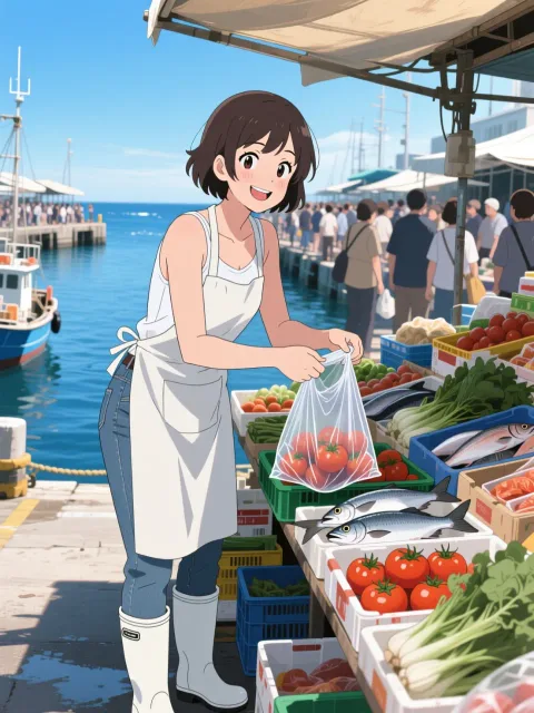 いいトマトが入ったヨ