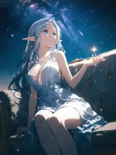 星を見上げる夜·チャレンジ の投稿作品