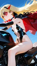 「このスカポンタン!逃げるわよ❣️」