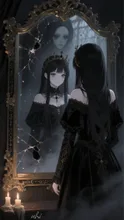 「鏡に問うたのは、誰だったの？」　(白雪姫オマージュ)