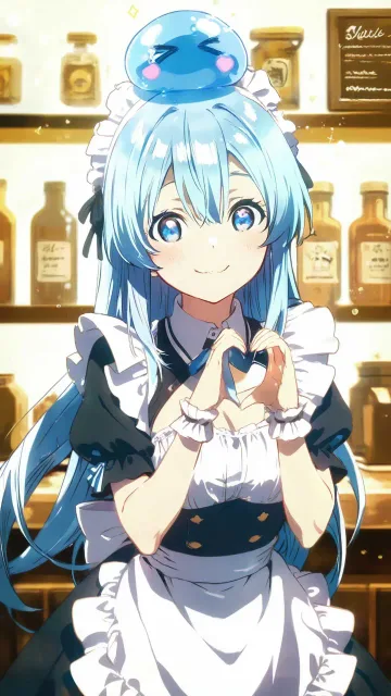 スライム使いの少女 メイド喫茶で働く2