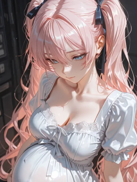 臨月の妊婦さん もうすぐ で生まれる!