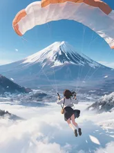 画像生成チャレンジ·富士山 の投稿作品