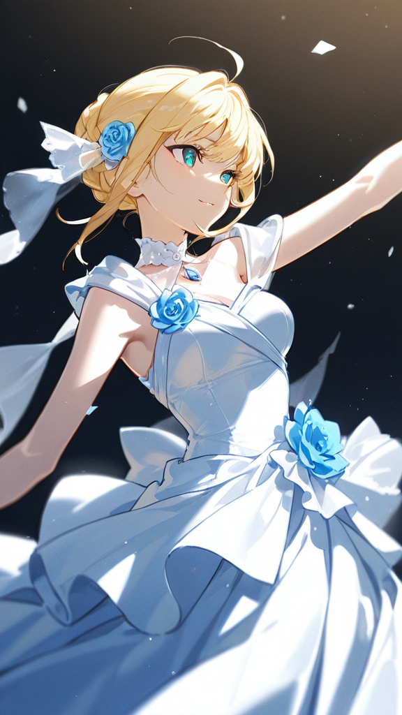 ブーケを — 雪月花さんのAIイラスト