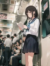 電車通学🚃②