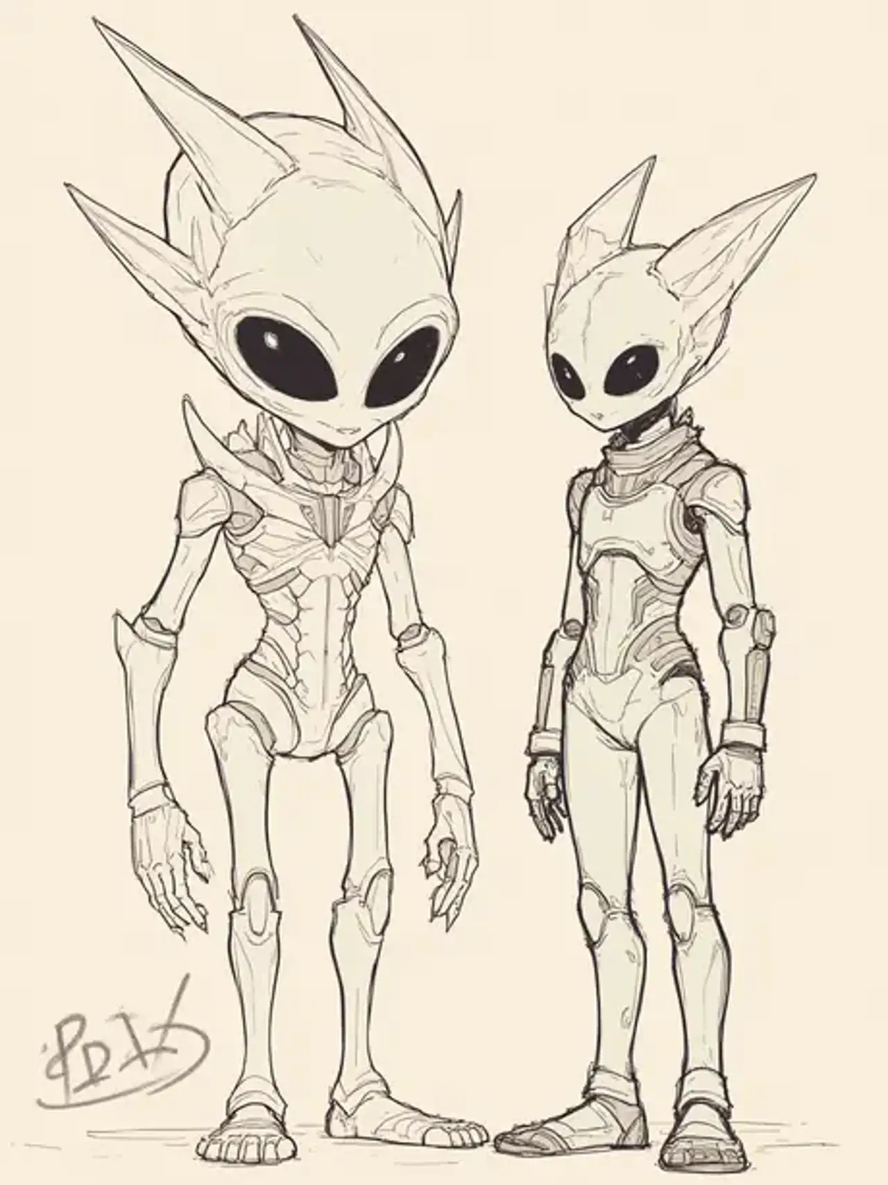 Alien civilization — 詩☕さんのAIイラスト