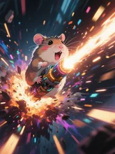 ハムちゃんビーム！