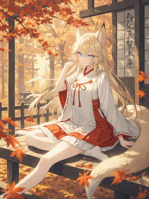 紅葉のAIイラスト - SUPPART
