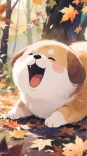 秋色の笑顔