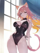 このネコたちは伺っている…