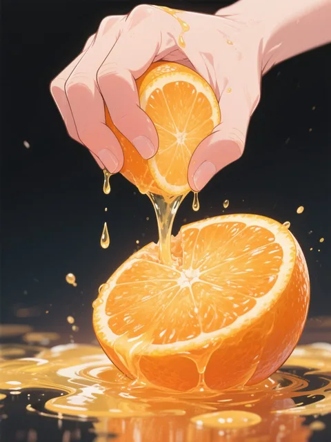 オレンジ