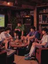 サッカーフリーク — いであ(IDEA SHELTER)さんのAIイラスト
