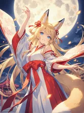 天満月 — にゃおさんのAIイラスト
