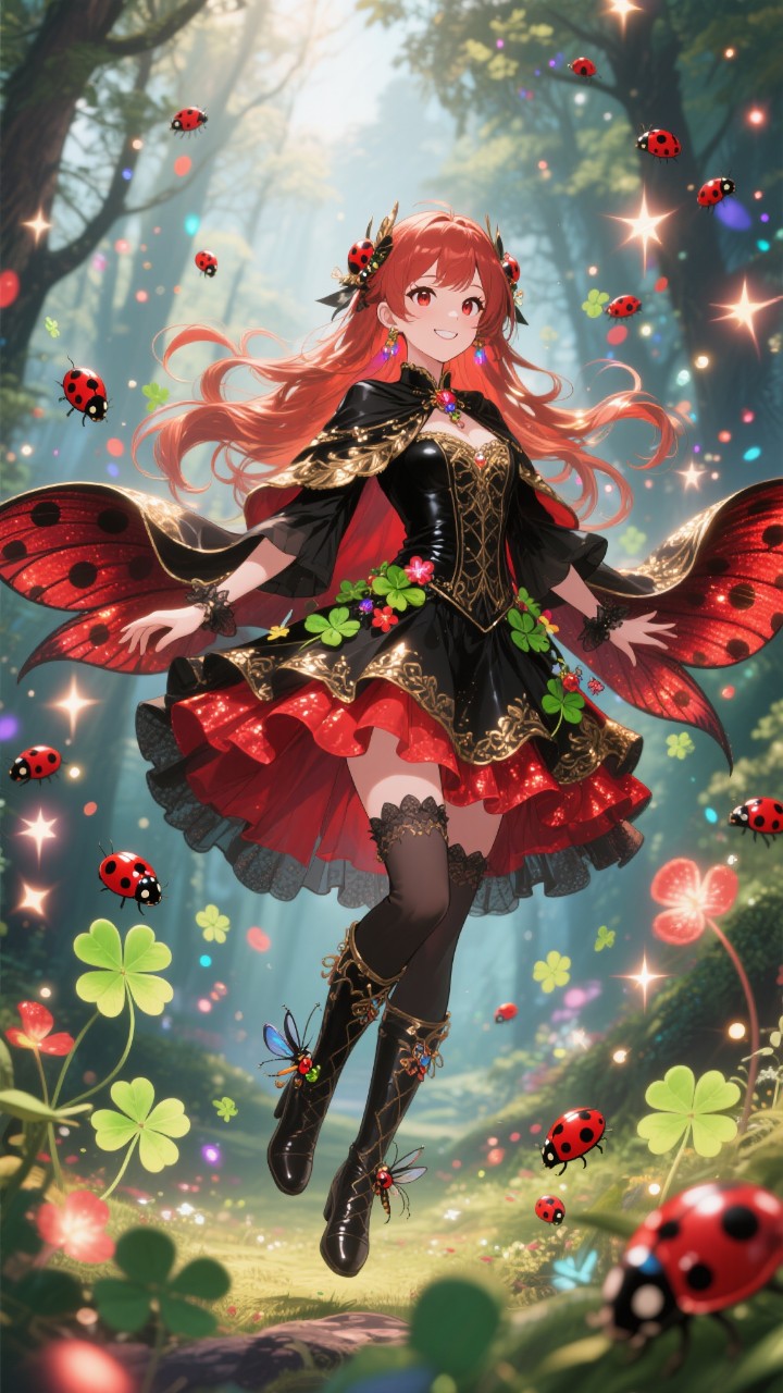 幸運の精霊✕神秘的ファンタジー