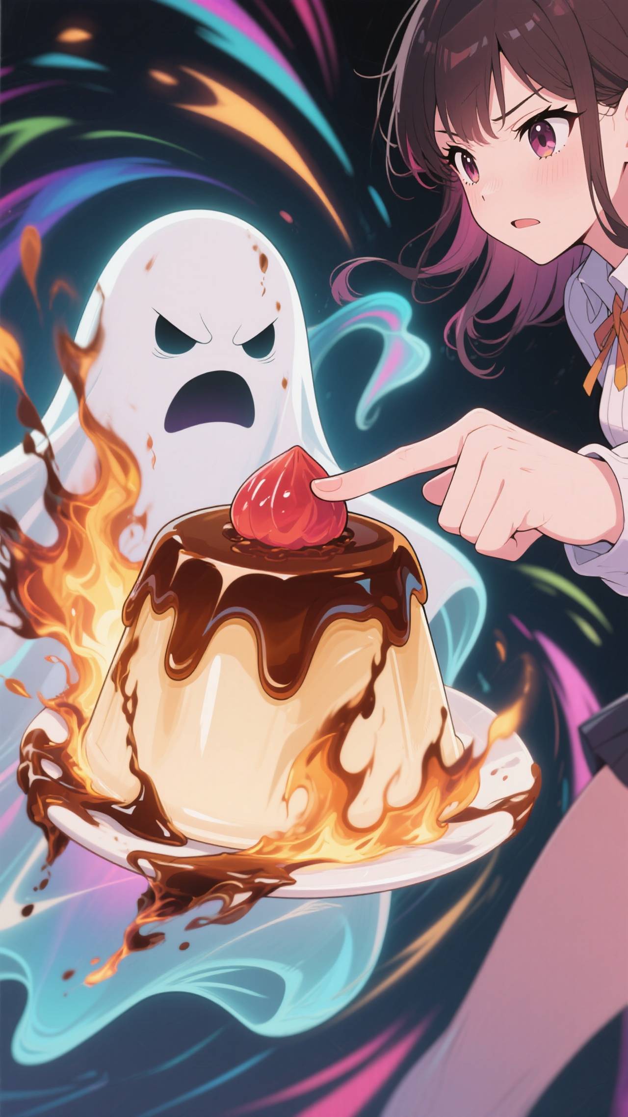 プリン・ゴースト　　こら！手を洗ったか？
