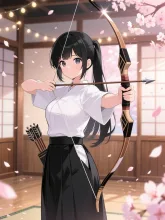 受賞作品:弓道部の彼女