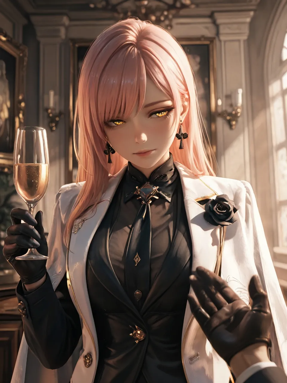 「黒薔薇の令嬢」✮*.゜